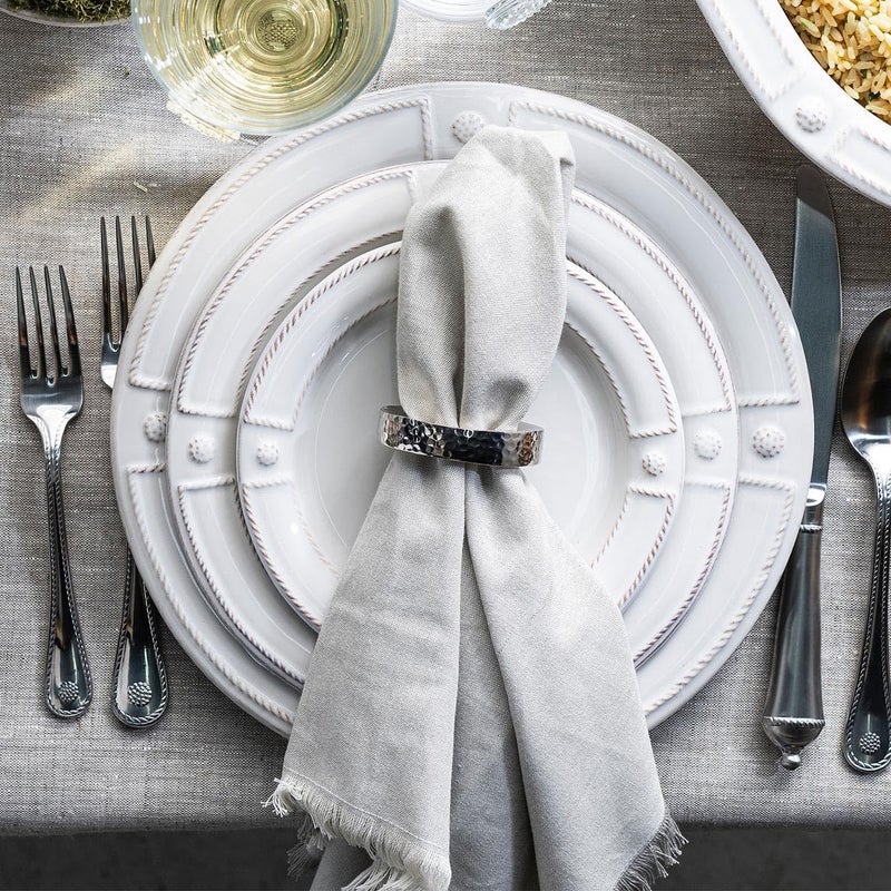 Juliska Berry  Thread French Panel 4pc Place Setting  Whitewash - Image 2