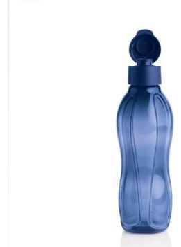 Tupperware زجاجة إيكو 1 لتر زرقاء داكنة و 1 لتر سوداء  - Image 4