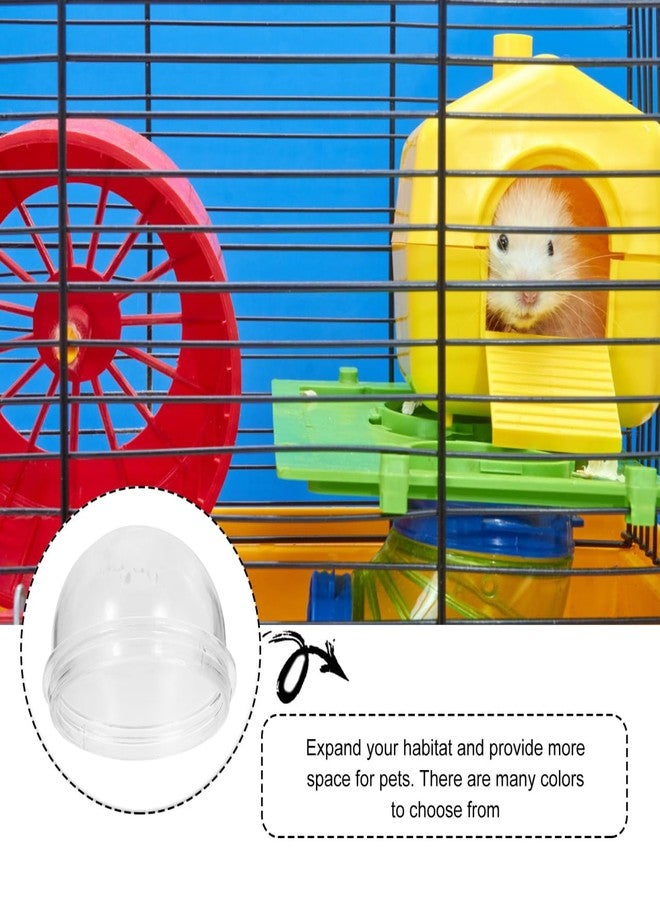 balacoo Hamster Tube Stopper 3pcs Holes Tubes Random Cap Chinchilla Toy Accessories DIY Cage | Tools Animals with Plugs External Pig Plastic Stopper Hole Mice Rat Guinea Small Pet Stoppers - Image 4