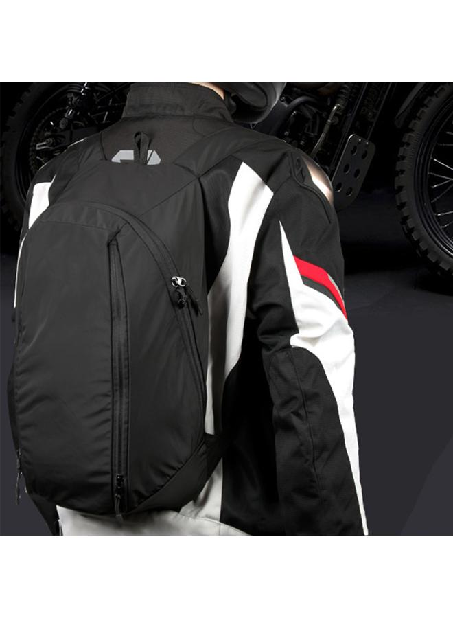 xozgdovg Motorcycle Backpack Lightweight Nylon Riding Backpack for Motorcycle Riders Men Women  - Image 4