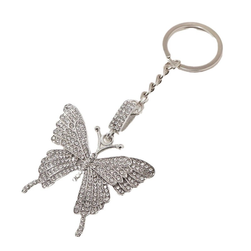 Selling Plant Insect Collection Vintage Alloy Series Keychain Pendant Car Backpack Hanging Pendant - Image 4