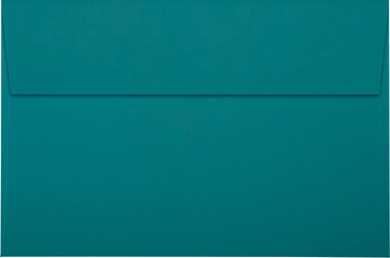 LUXPaper A9 Invitation Envelopes | Peel & Press | 5 3/4" x 8 3/4" | Teal | 80lb. Text | 50 Qty - Image 2