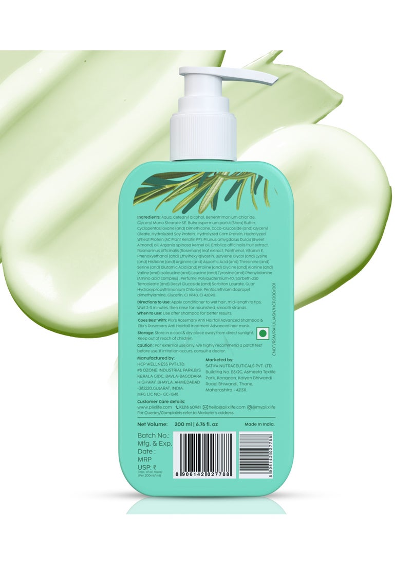 PLIX THE PLANT FIX Hair Conditioner with Advanced Anti Hairfall Formula Reduces Hair Loss, Breakage for All Hair Types Sulphate And Paraben Free, 200ml  - Image 2