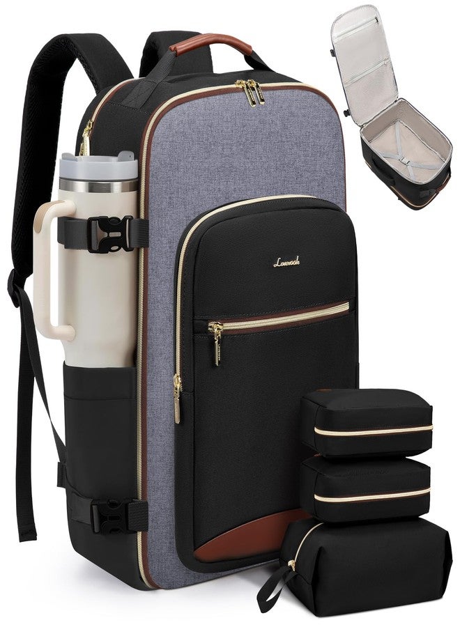 LOVEVOOK 40L Large Travel Backpack for Women Men, 17 Inch Carry on Backpack for Traveling on Airplane - Image 1