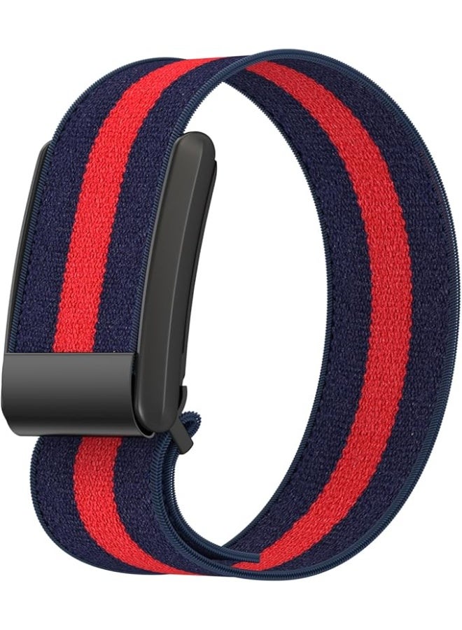 MUNTAQI Stretchy Nylon Band Compatible with Whoop 4.0 – Adjustable Soft Elastic Replacement Strap for Whoop 4.0 Fitness Tracker, Lightweight Breathable & Stylish Sport Wristband for Men and Women