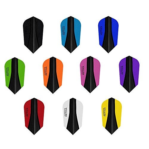 PerfectDarts 5 x Sets Harrows Retina X Mixed Colour Dart Flights Slim - Image 5
