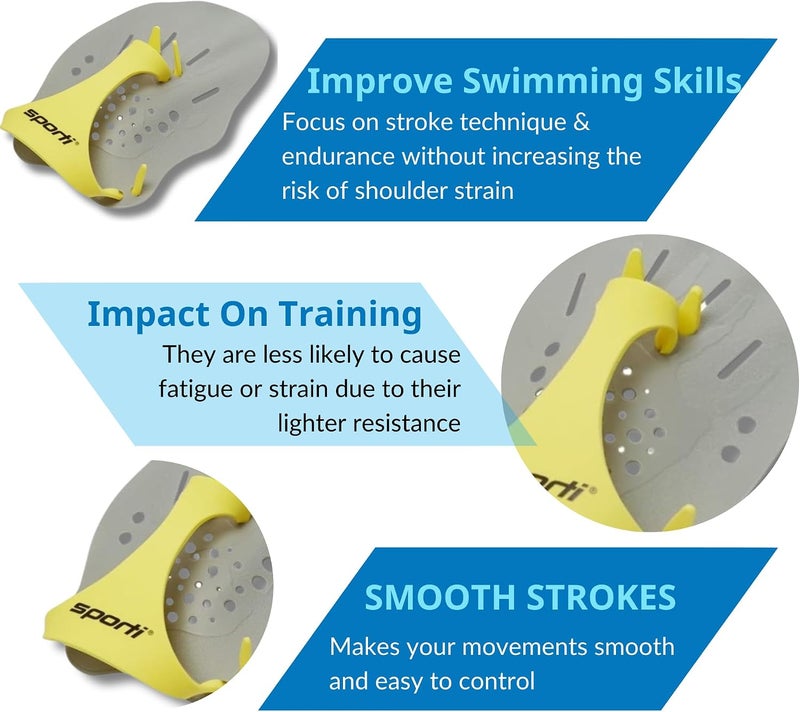 Sporti Swim Paddles - Image 3