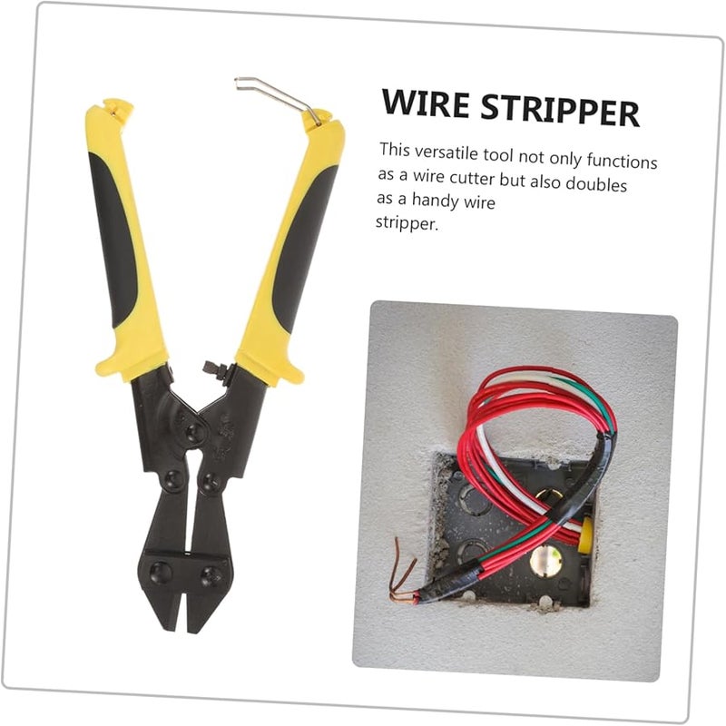 Heavy Duty Bolt Cutters 8 Inch Mini Wire Cutters for Chain Cable Screw Rivet Cutting - Image 3