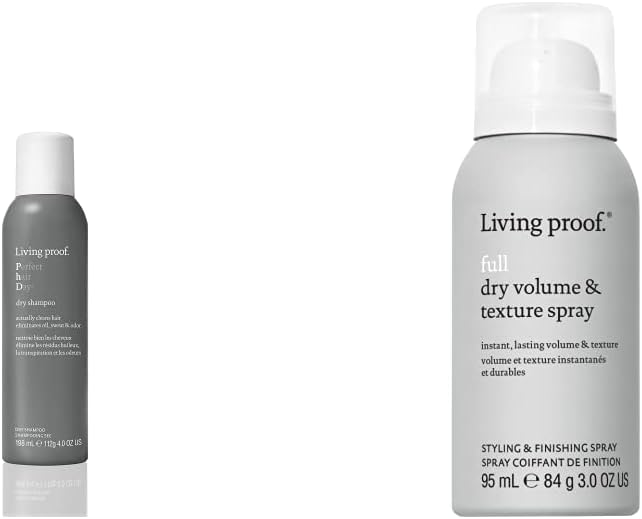 Living Proof Perfect Hair Day PhD Dry Shampoo 198ml and Living Proof Full Dry Volume Texture Spray Travel Size 95ml