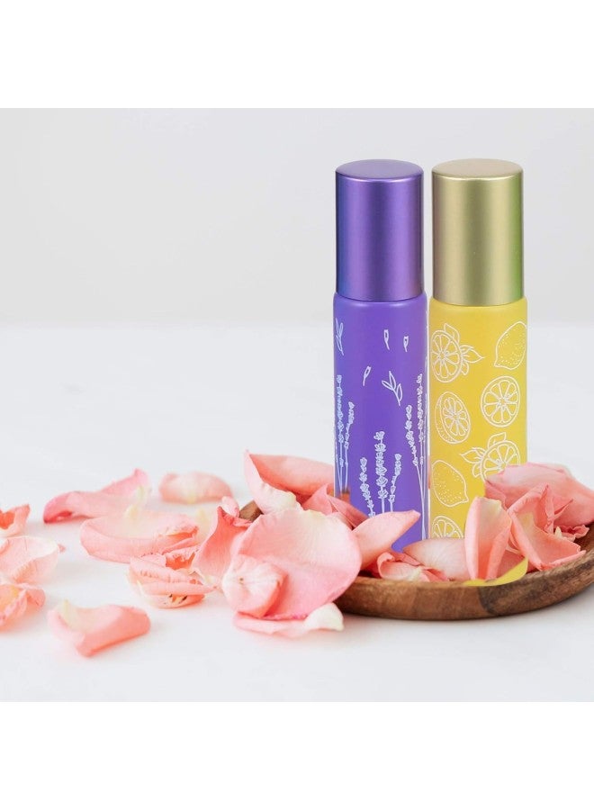klarako Roll On Bottles Essential Oil Roller Empty Spray Bottles Containers Plastic Lip Balm Containers Refillable Makeup Sample Containers For Lipstick Lip Gloss Balm 6pcs - Image 3