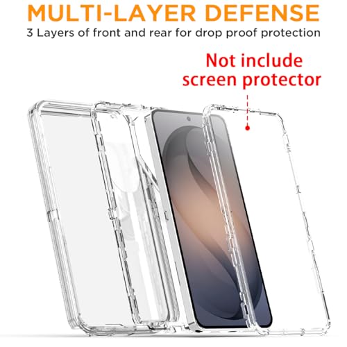 AICase for Samsung Galaxy S26 Ultra Case Clear 3 in 1 Heavy Duty Drop Protection Full Body Rugged Shockproof/Dust Proof 3-Layer Military Protective Tough Durable Cover for Samsung S26 Ultra 6.9"_1 - Image 2
