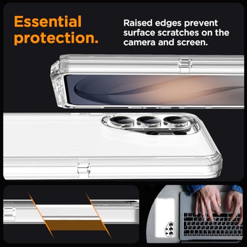 AICase for Samsung Galaxy S26 Ultra Case Clear 3 in 1 Heavy Duty Drop Protection Full Body Rugged Shockproof/Dust Proof 3-Layer Military Protective Tough Durable Cover for Samsung S26 Ultra 6.9"_1 - Image 4