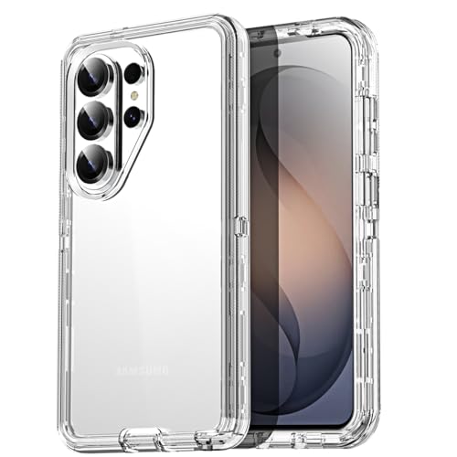 AICase for Samsung Galaxy S26 Ultra Case Clear 3 in 1 Heavy Duty Drop Protection Full Body Rugged Shockproof/Dust Proof 3-Layer Military Protective Tough Durable Cover for Samsung S26 Ultra 6.9"_1 - Image 1