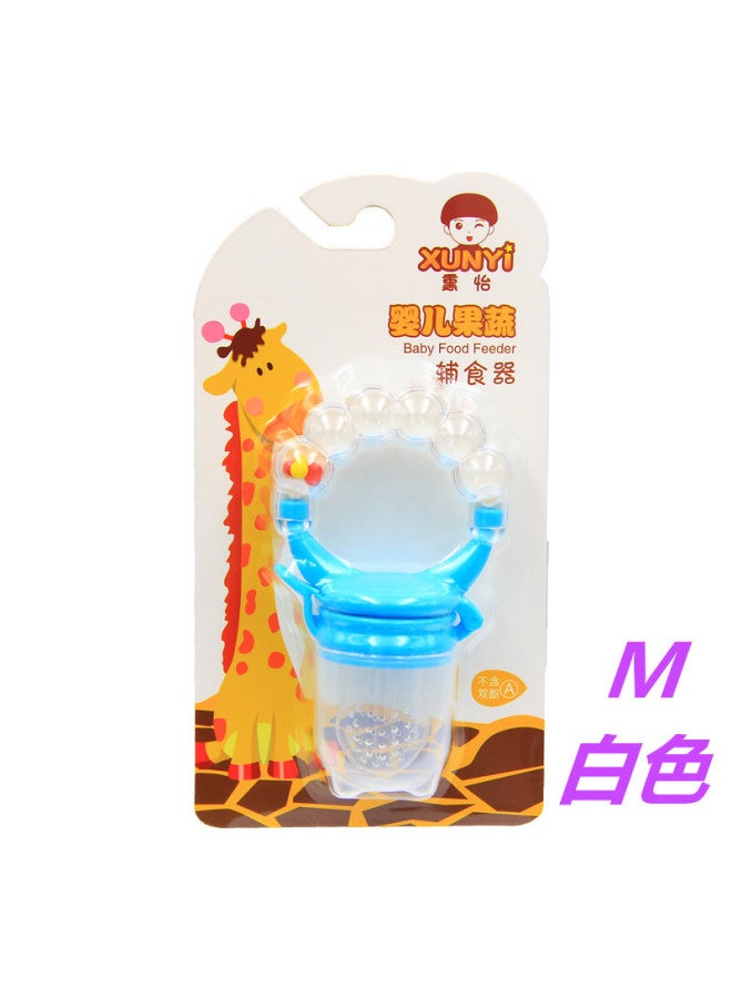 Ring Bite Bag Multi-color Bite Fruit Chewing Pacifier Food Supplement Rattle Fruit Chewing Teether
