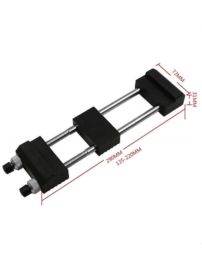 NIBEMINENT Waterstone Holder Knife Sharpener Silver/Black 15x6.3x0.1cm - Image 3