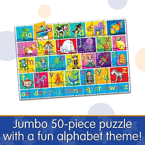 The Learning Journey Jumbo Floor Puzzles Alphabet Extra Large Puzzle Measures 3 ft by 2 ft Preschool Toys Gifts for Boys Girls Ages 3 and Up 436318 - Image 5