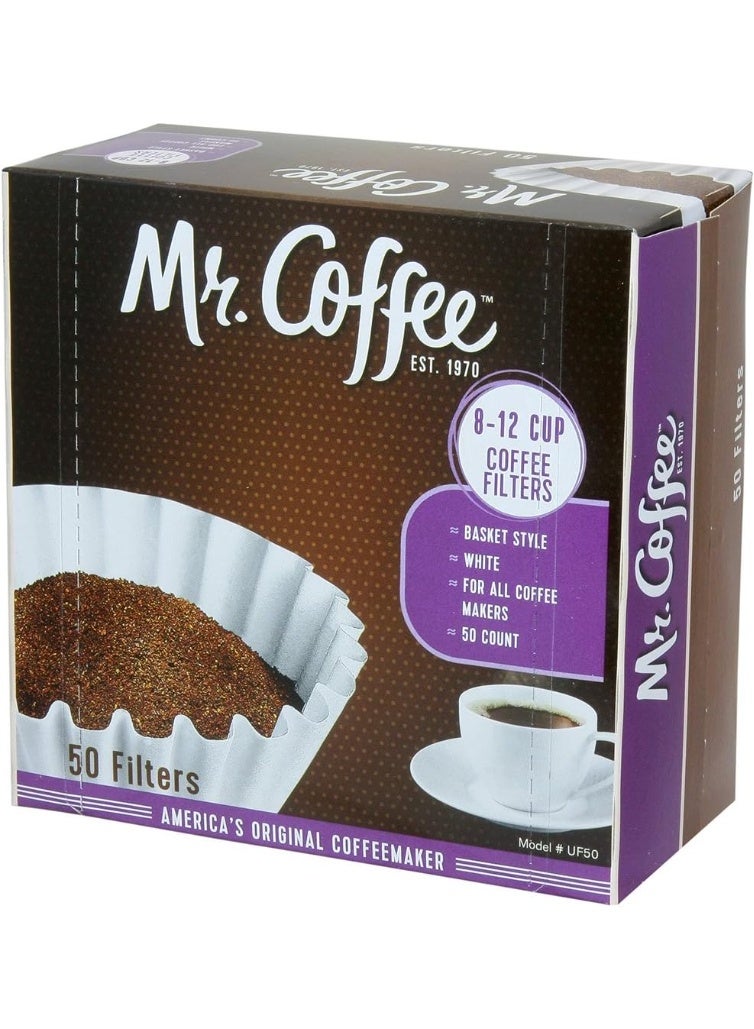 Mr. Coffee Paper Coffee Filters, 8-12 Cup Size, 2 Pack (100 Filters Total) - Image 2