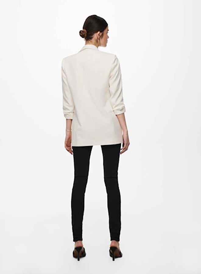 ONLY ONLY Womens Elly 3/4 Life Blazer  - Image 4