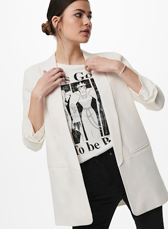 ONLY ONLY Womens Elly 3/4 Life Blazer  - Image 5