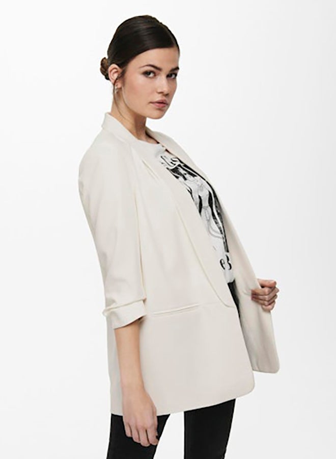 ONLY ONLY Womens Elly 3/4 Life Blazer  - Image 2