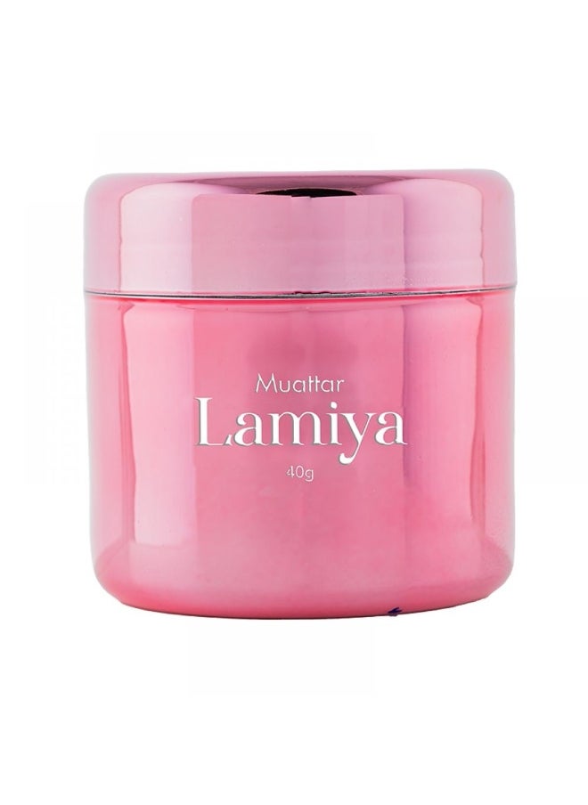 DANUBE HOME Danube Home Muattar Lamiya - 40Gm (Solo Collection) Premium Home Fragrance Long-Lasting Fragrance For Rooms Luxurious Blend Of Wood & Exotic Scents Decorative Home Accessories  - Image 1