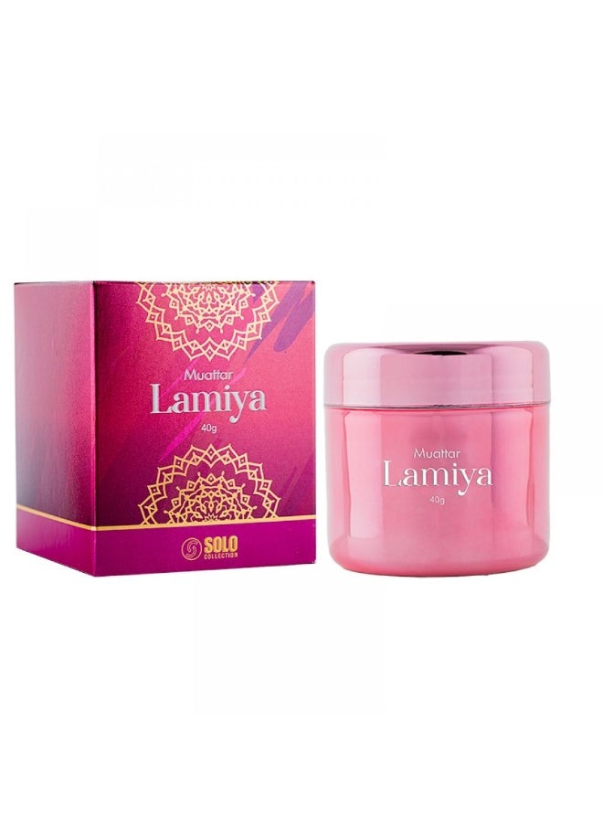 DANUBE HOME Danube Home Muattar Lamiya - 40Gm (Solo Collection) Premium Home Fragrance Long-Lasting Fragrance For Rooms Luxurious Blend Of Wood & Exotic Scents Decorative Home Accessories  - Image 2