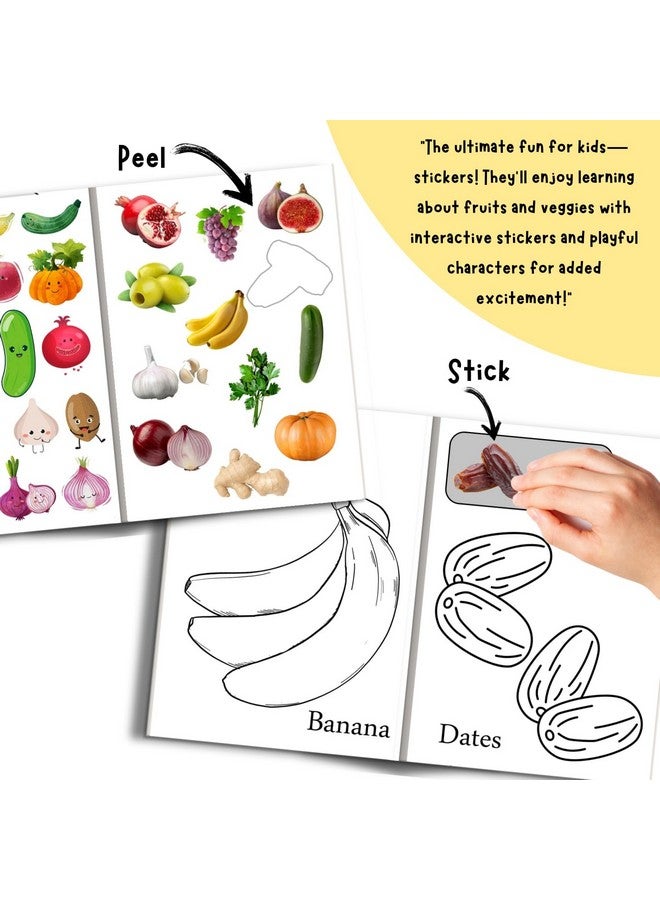 Cocoon's Quranic Coloring Book on The topics of Fruits and Vegetables from al Quran. Improve Your Child's Arabic Language and Create an Interest in al Quran. Best for Birthday Return Gifts - Image 3
