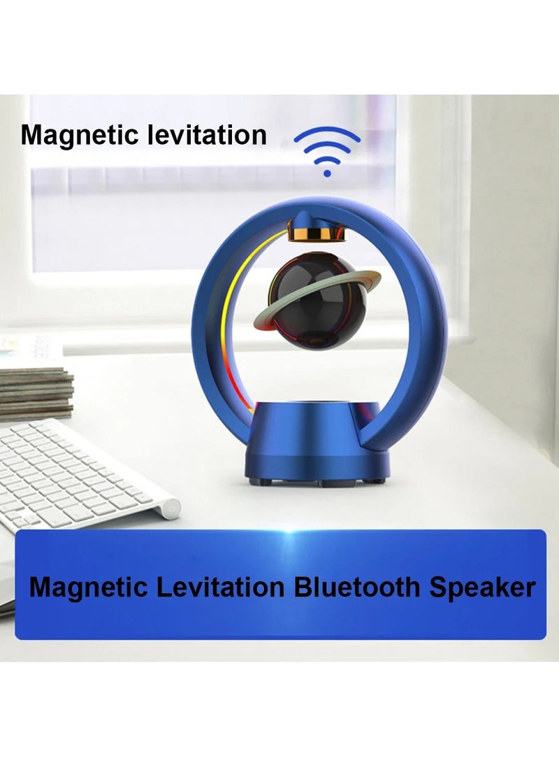 Magnetic Levitating Floating Wireless 360 Rotating Portable Bluetooth Speaker UFO Speaker Bluetooth Surround Sound Night Lights - Image 3