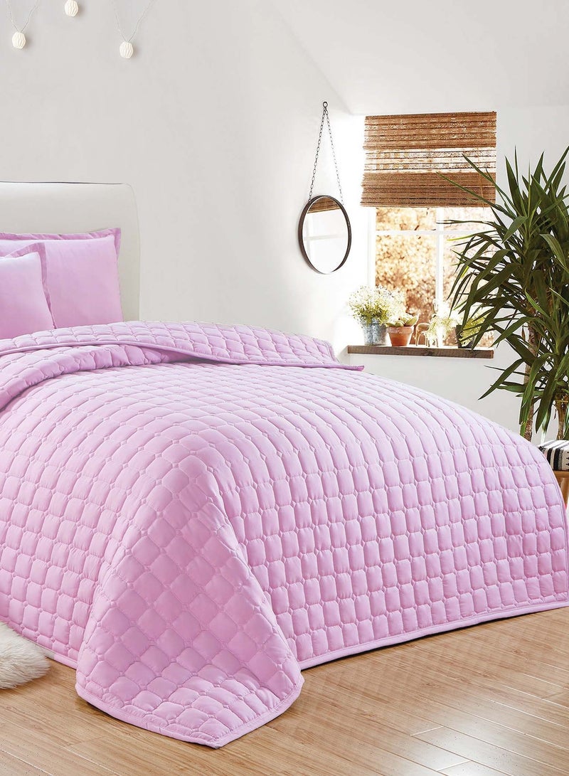 سليب نايت طقم لحاف سليب نايت 6 قطع مقاس كينج 220 × 240 سم طقم سرير قابل للانعكاس مزدوج بلون سادة لجميع الفصول - Image 3