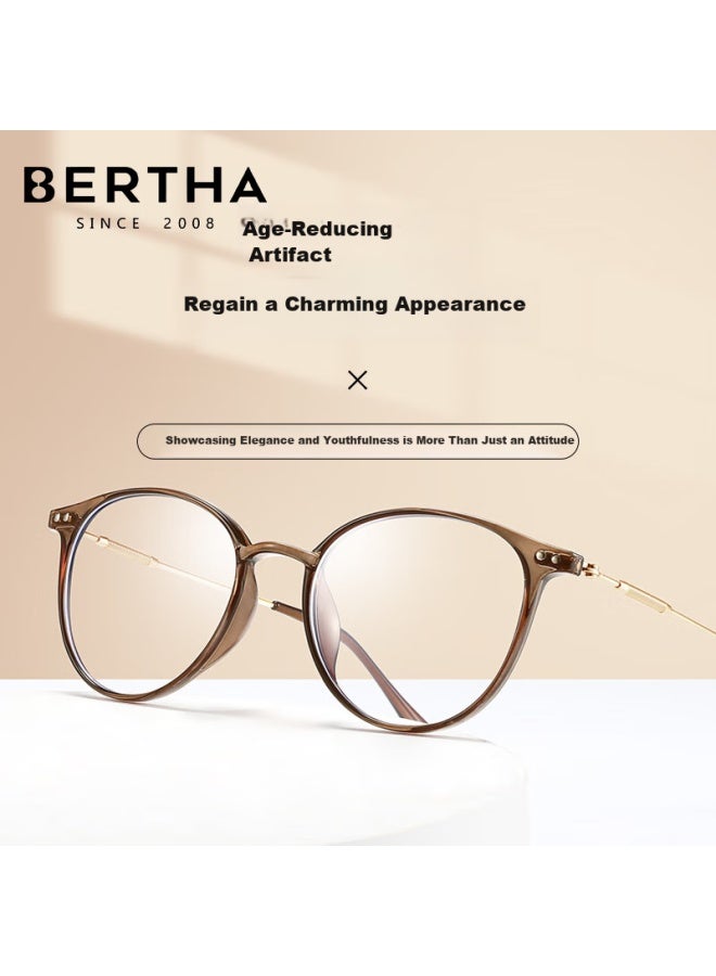 بيرثا نظارات القراءة المستوردة الألمانية Bertha للنساء، نظارات مد البصر فائقة الوضوح مضادة للضوء الأزرق وعصرية وخفيفة الوزن للنساء في منتصف العمر وكبار السن - Image 5