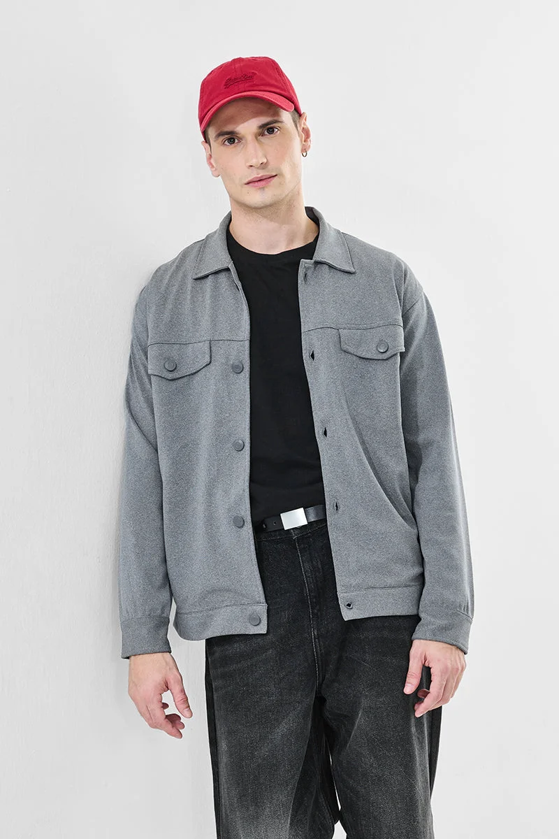 SNITCH Relaxed Fit Stretch Double Pocket Jacket