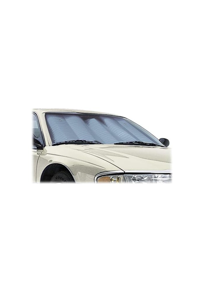Auto Expressions غطاء مظلة شمسية للسيارة من أوتو إكسبريشنز، 27 × 67 بوصة - فضي - Image 2