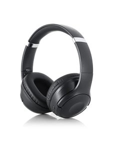 SODO Wireless Bluetooth Headset Over-Ear Headphone BT 5.1 Heavy Bass Up To 8H Playtime With Mic Headphone For Girls And Boys Microphone Black  - Image 1