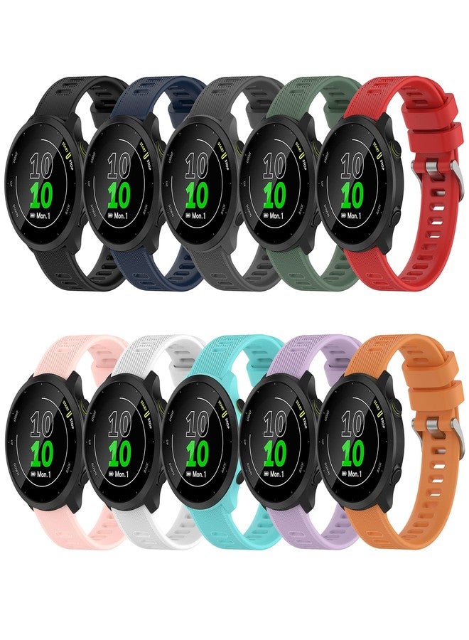 QGHXO Band for Garmin Forerunner 55, Quick Release Band Replacement for Garmin Forerunner 158 (No Tracker, Replacement Bands Only) - Image 2
