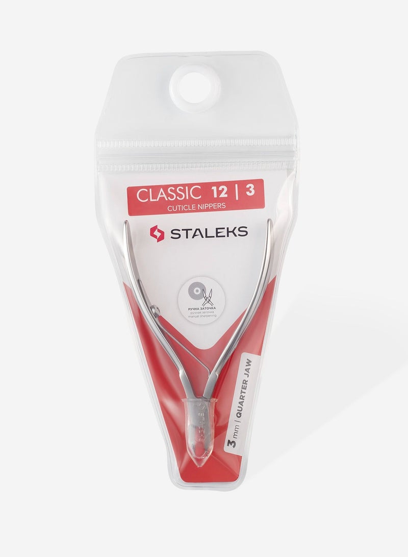 STALEKS Cuticle Nippers - CLASSIC 12 | 3 mm - Image 4