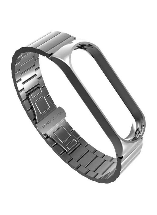 NIBEMINENT Replacement Band For Xiaomi 3 Silver - Image 2