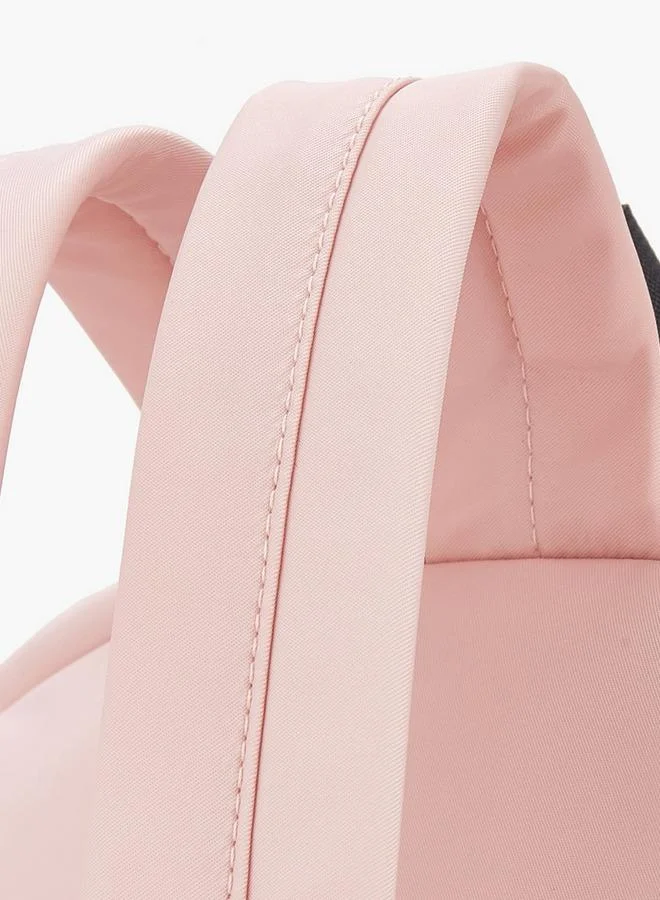 Missy PINK Solid School Backpack With Adjustable Side Straps - 15x34x45 CM  | Best Price UAE