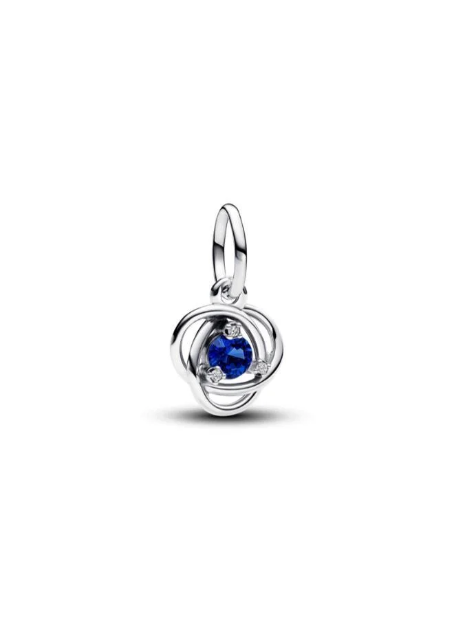 PANDORA Blue Eternity Circle Dangle Charm