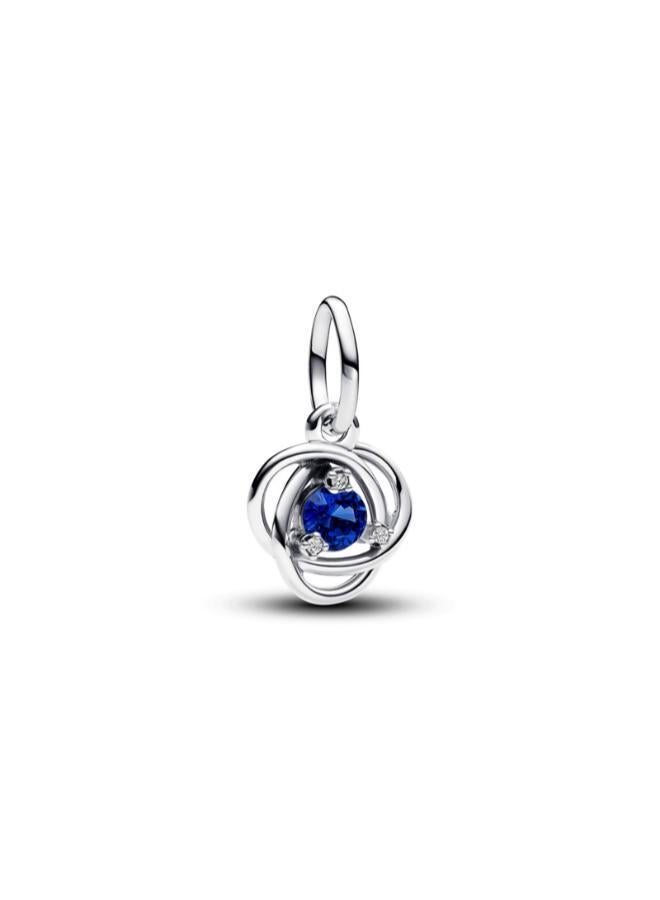 PANDORA Blue Eternity Circle Dangle Charm - Image 1
