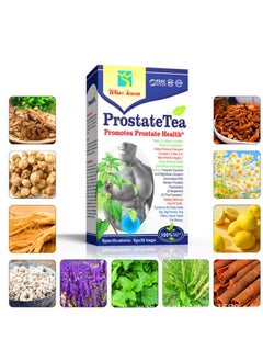 Wins Town Prostate Tea Bags Individual Package Prostate Health Tea for Men Portable Male Prostatic Health Care Tea Infuser Bags 30 Bags  - Image 4