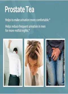 Wins Town Prostate Tea Bags Individual Package Prostate Health Tea for Men Portable Male Prostatic Health Care Tea Infuser Bags 30 Bags  - Image 2
