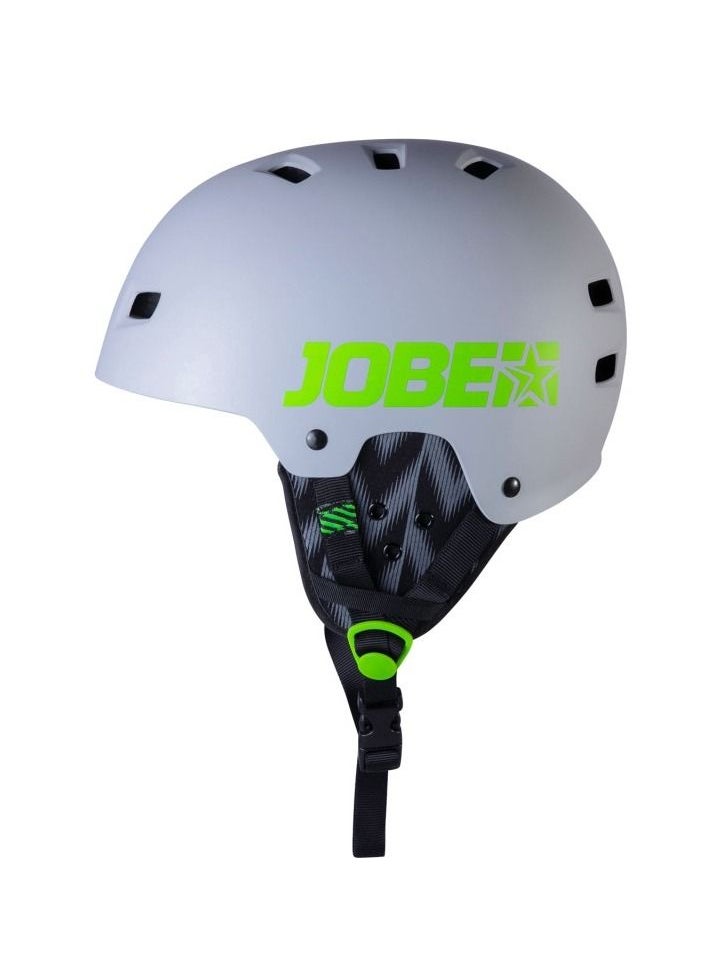 JOBE Base Wakeboard Helmet Gray For Water Sports (2020) Unisex Fit  - Image 1