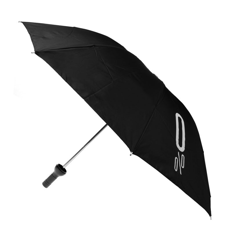 Shaped Folding Umbrella Anti-UV Sun Rain Manual Umbrella (Black) - Image 5