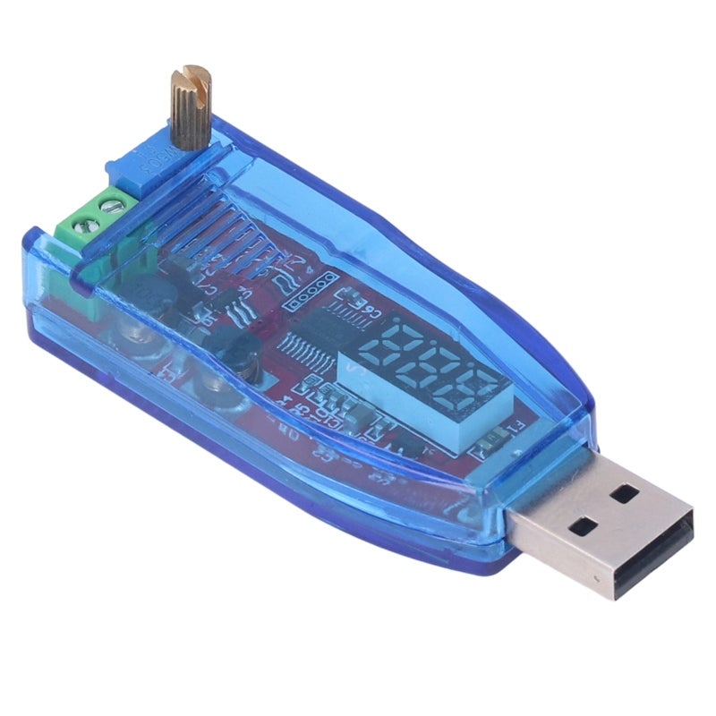 وحدة إمداد طاقة قابلة للتعديل: من 5 فولت إلى 3.3 فولت/9 فولت/12 فولت/24 فولت، اتصال USB بسعة 3 واط، مقياس جهد دقيق متعدد الدورات، عرض جهد الخرج - منظم جهد ضيق الحجم للإلكترونيات الحرفية الذاتية، تعديل الأجهزة المنزلية - Image 4