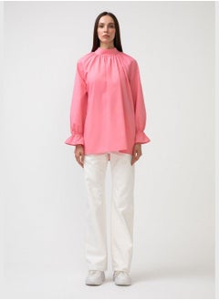 Touche ELASTIC SLEEVE POPLIN BLOUSE  - Image 1