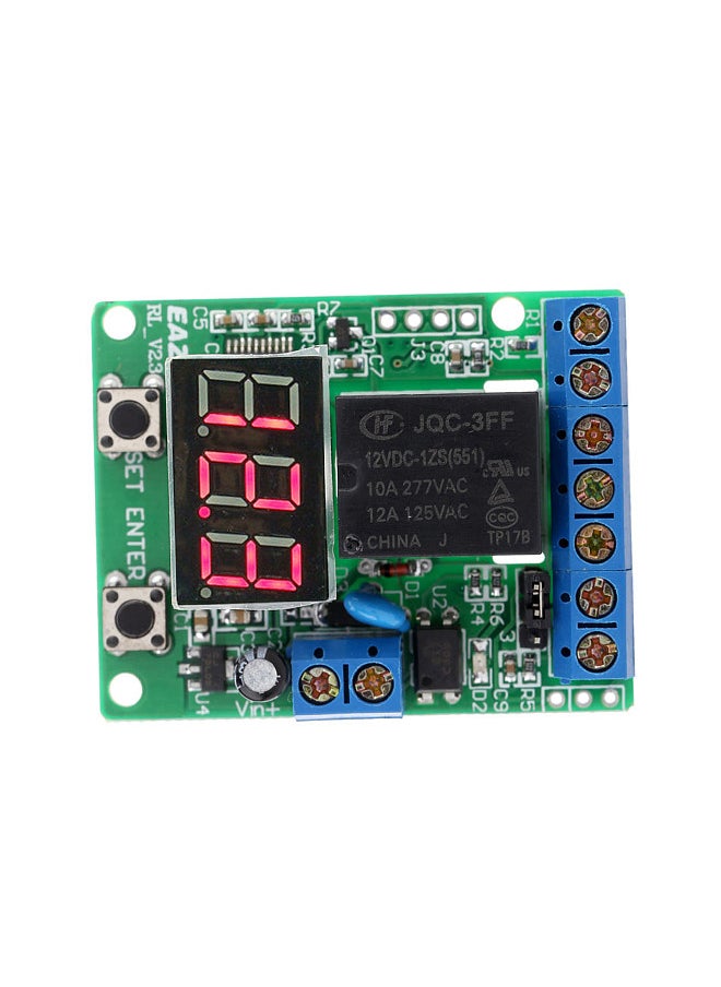 Generic - DC 12V Voltage Detection Charging Discharge Monitor Test Relay Switch Control Board Module - Image 1
