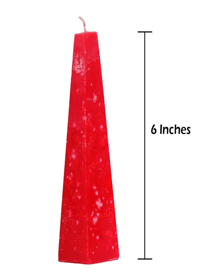 Innovera Design Merry Christmas Candles for Decorartions - Christmas Candle, Wax Candle for Christmas, Xmas Decoration Items Candles, Christmas Decorations for Home - Image 3
