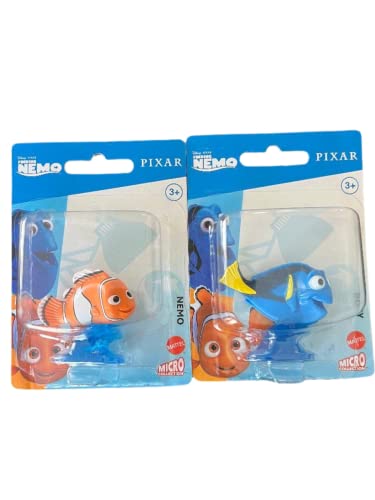 Disney Pixar مجموعة من 2 تماثيل صغيرة من ديزني بيكسار للبحث عن نيمو - نيمو ودوري - Image 1
