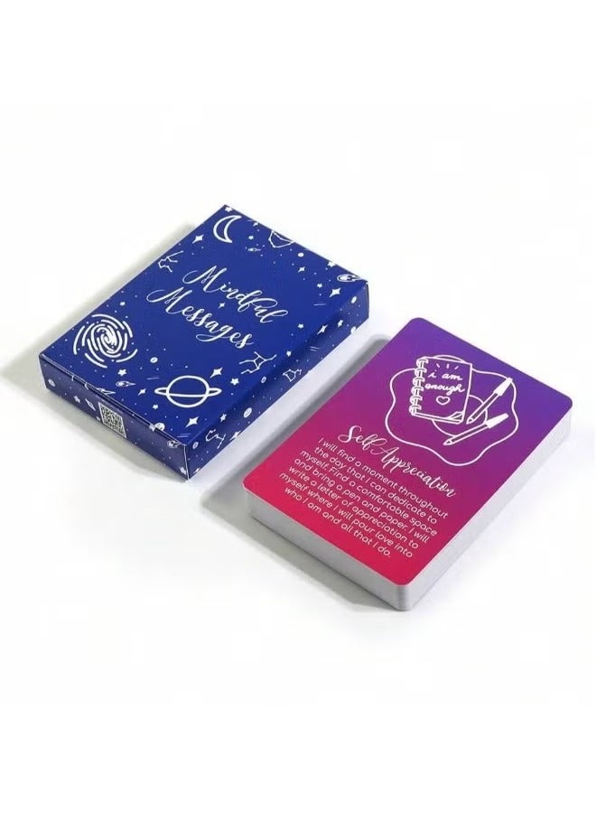 NIBEMINENT Self-Care, Meditation And Positive Affirmations Cards For Mindfulness - Image 2