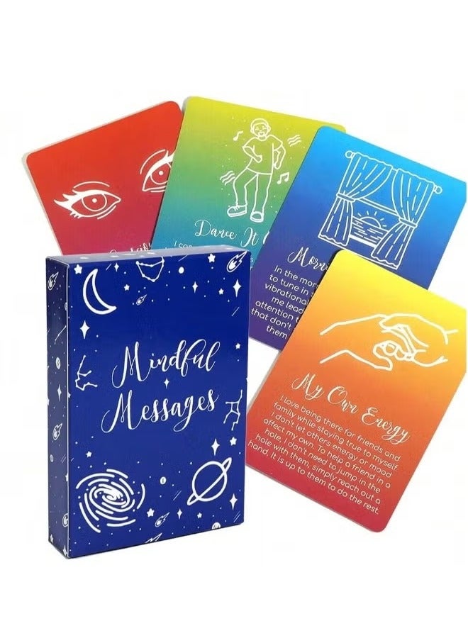 NIBEMINENT Self-Care, Meditation And Positive Affirmations Cards For Mindfulness - Image 5